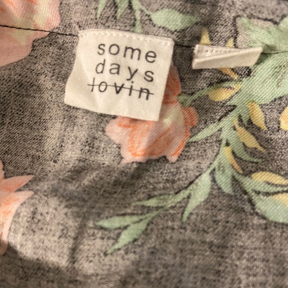 Urban Outfitters Some Days Lovin Flower Romper - Picture 5 of 5